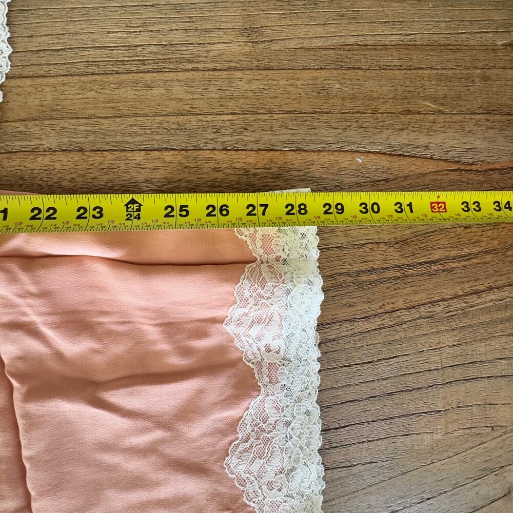 Anthropologie Lace-Trim Silky Pull-On Pants - Size S - Picture 6 of 8